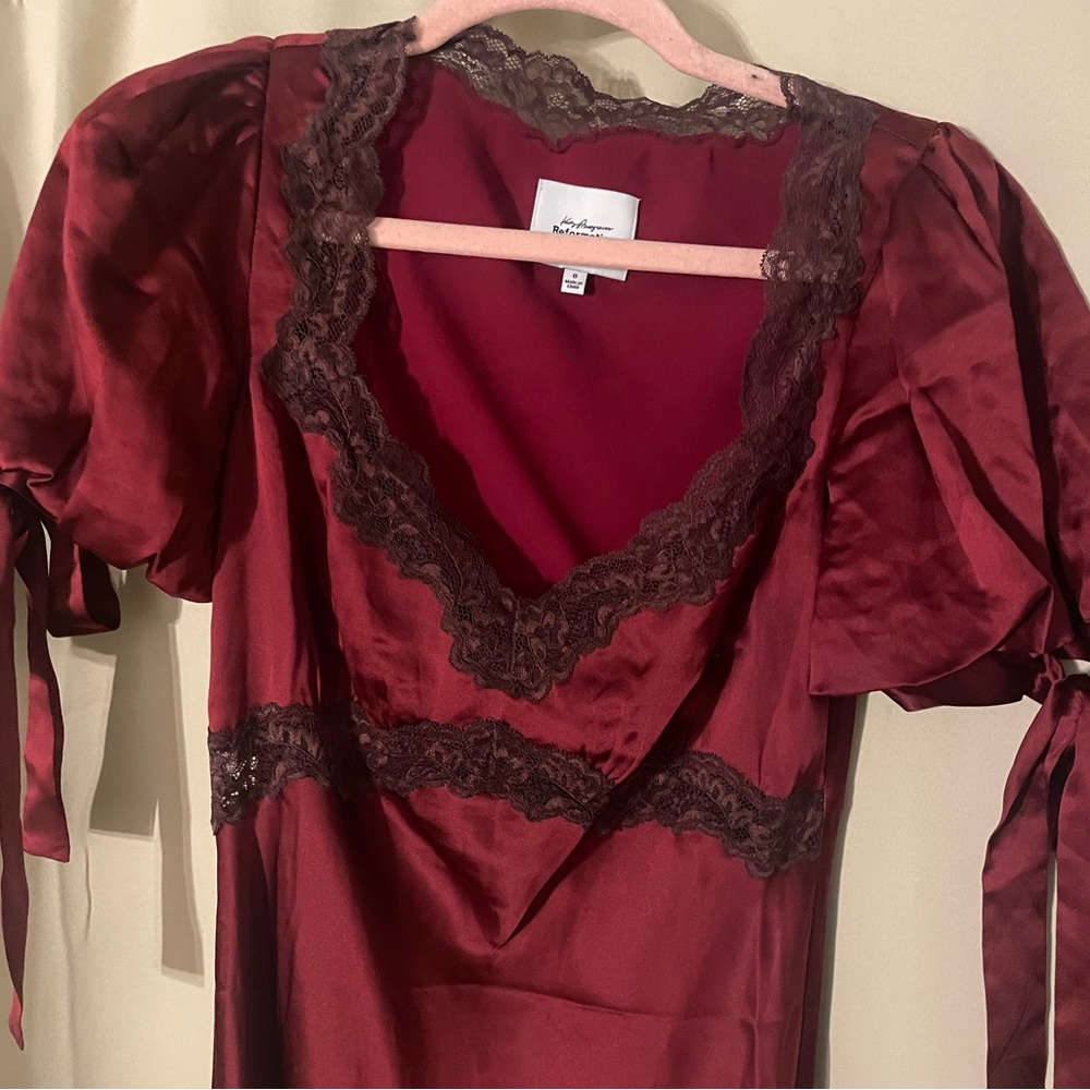 Reformation x Kacey Musgraves Stella Silk Dress - Picture 3 of 3